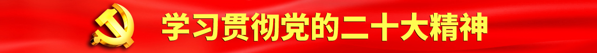 鸡巴操骚逼认真学习贯彻落实党的二十大会议精神